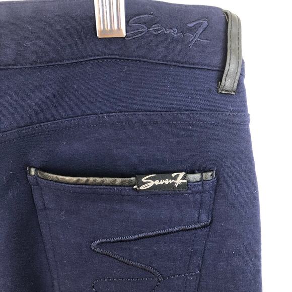 Seven 7 womens navy blue jeggings size 26 - Picture 4 of 7